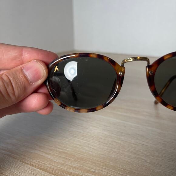 Vintage I'S BY Bausch & Lomb Sunglasses W2076 Made in Japan Tortoise Shell - Picture 6 of 12